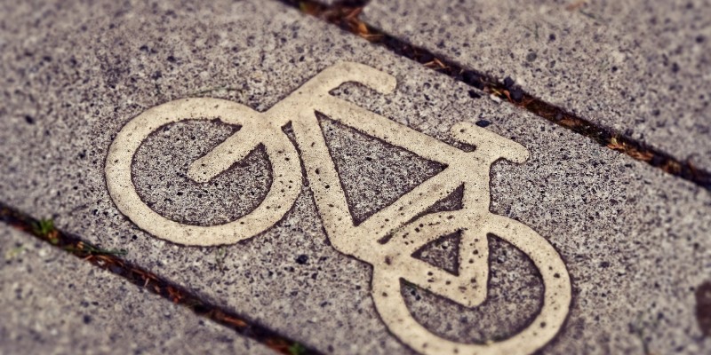 Bayeux : un nouveau marquage au sol pour les cyclistes