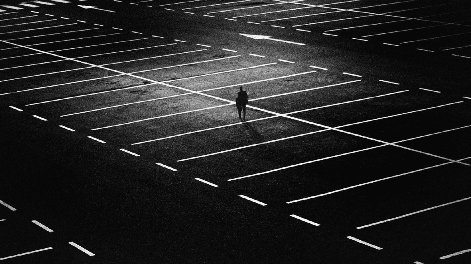 marquage au sol pour des places de parking