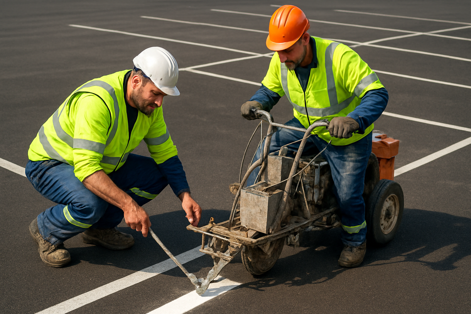 découvrez les tarifs moyens 2025 pour le marquage au sol au m², essentiels pour bien planifier vos projets de signalisation et marquage routier.