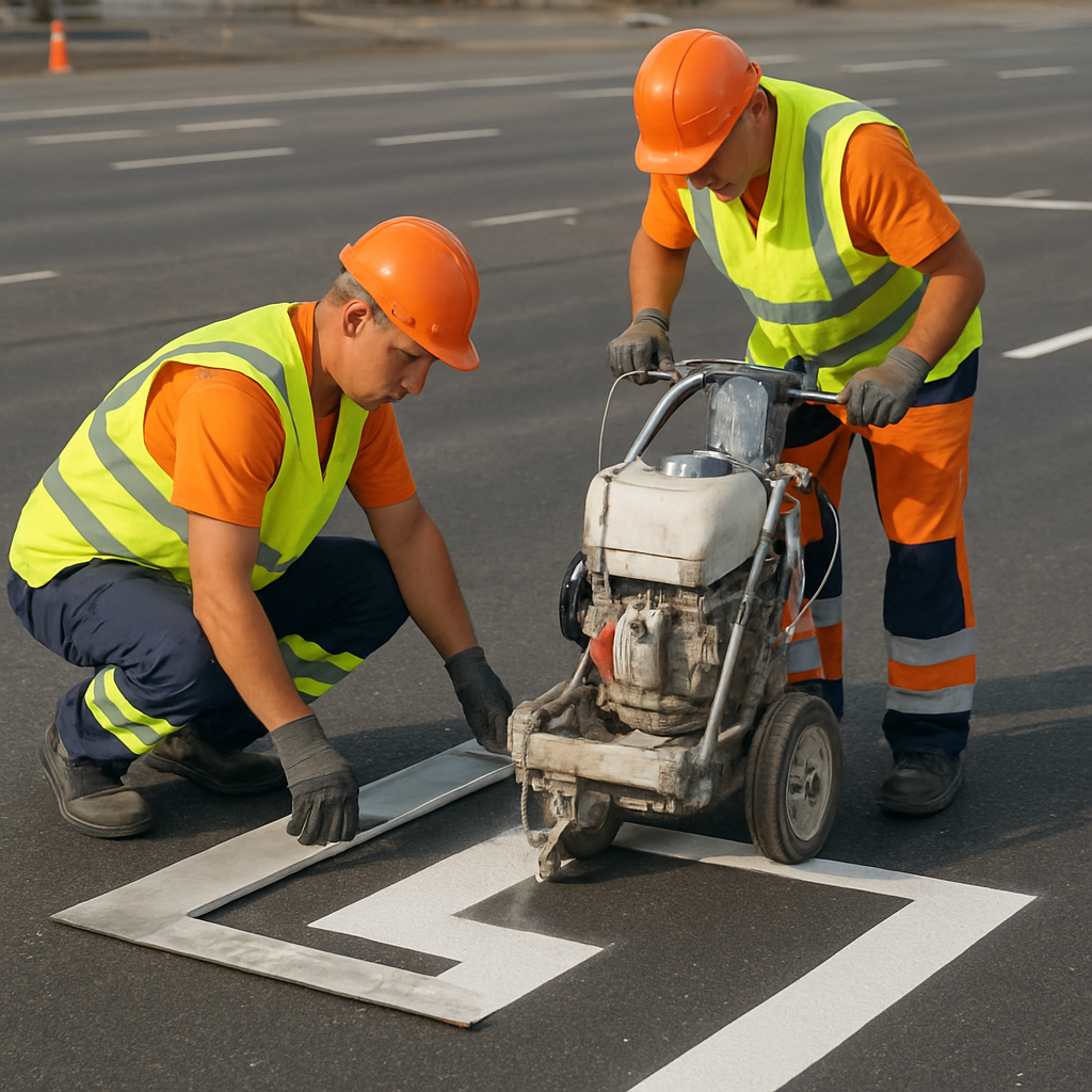 découvrez comment choisir la couleur et le logo adaptés pour le marquage au sol de votre place de parking électrique afin d'assurer visibilité et conformité.