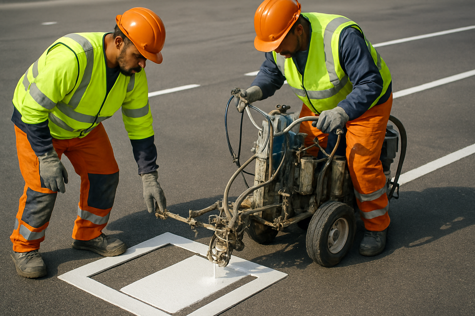 découvrez comment choisir la couleur et le logo adaptés pour le marquage au sol des places de parking électriques, afin d'assurer une signalisation claire et conforme.