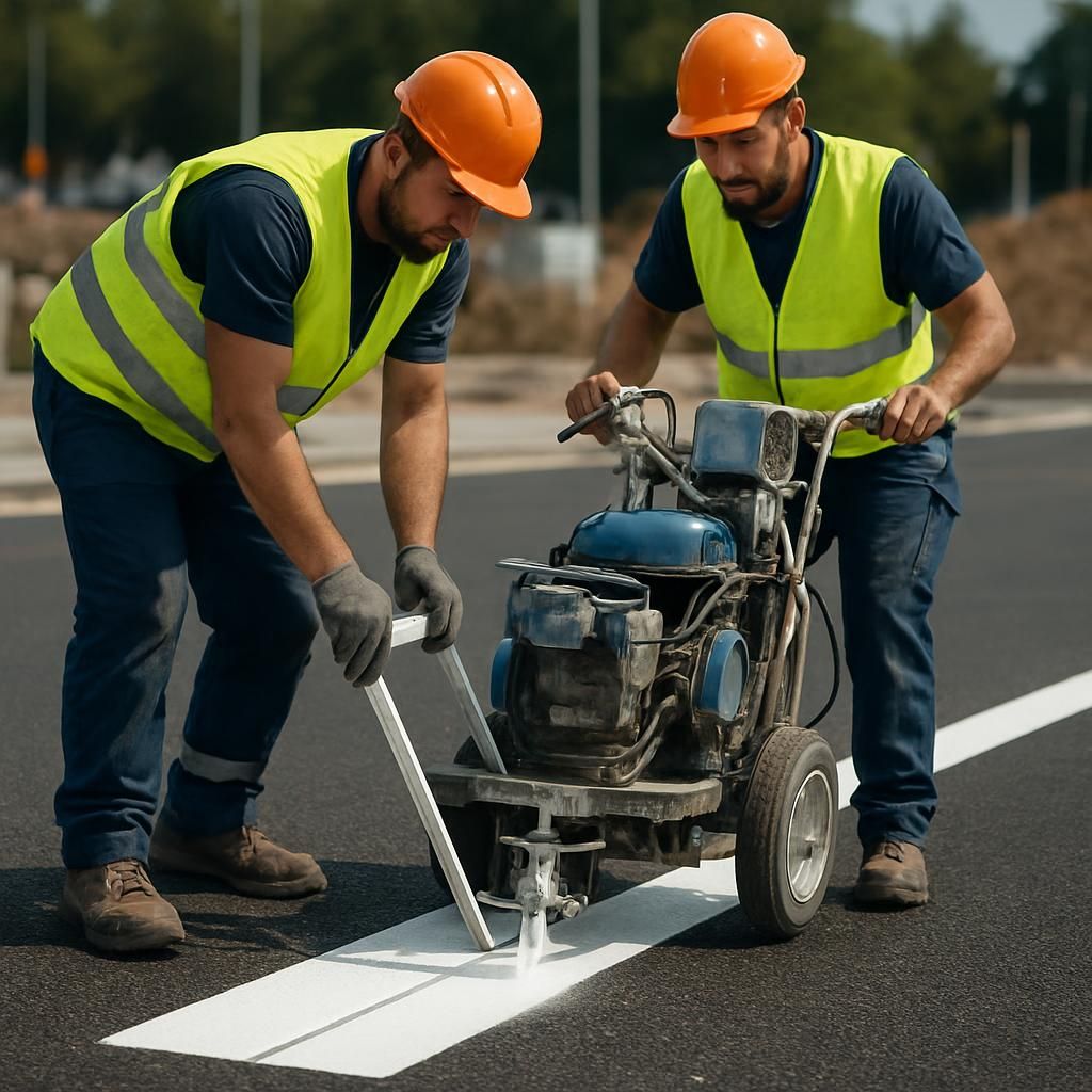 découvrez pourquoi le marquage jaune est largement utilisé pour les installations temporaires, ses avantages en termes de visibilité et de sécurité.